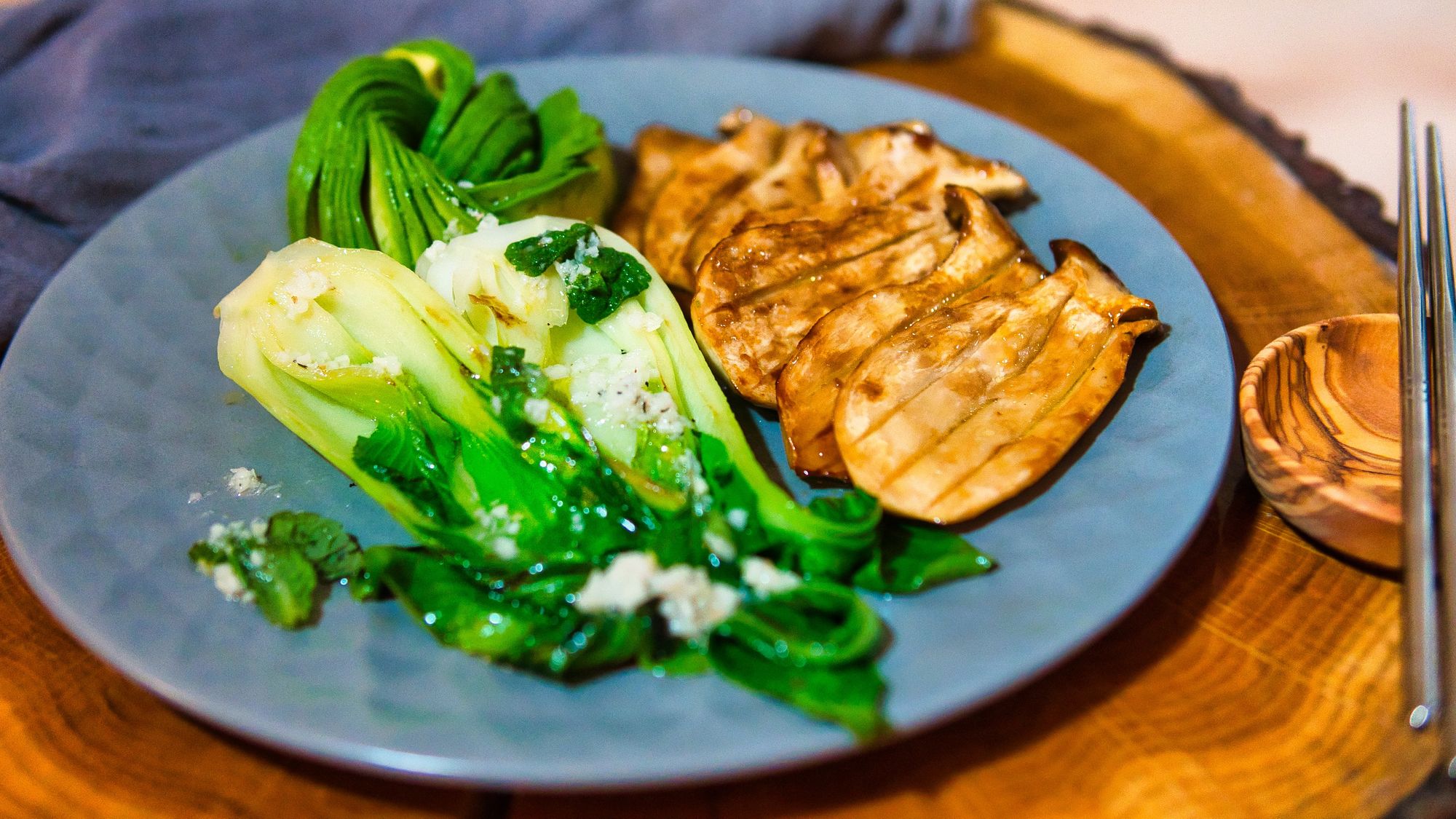 Lemon-Garlic Bok Choy